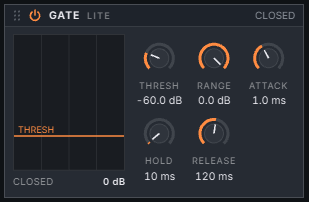 Harmonic Pro Studio Lite Gate plugin