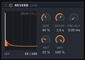 Harmonic Pro Studio Lite Reverb plugin